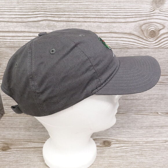 BASS PRO SHOPS CLUB GRAY ADJUSTABLE STRAPBACK BASEBALL HAT CAP - Picture 6 of 8